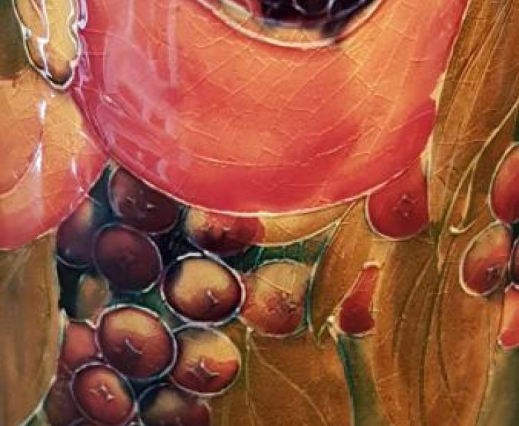 Liberty Moorcroft Pomegranate Vase - Image 2