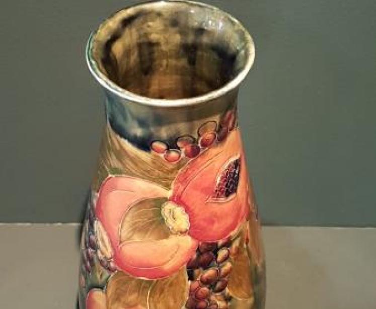 Liberty Moorcroft Pomegranate Vase - Image 4
