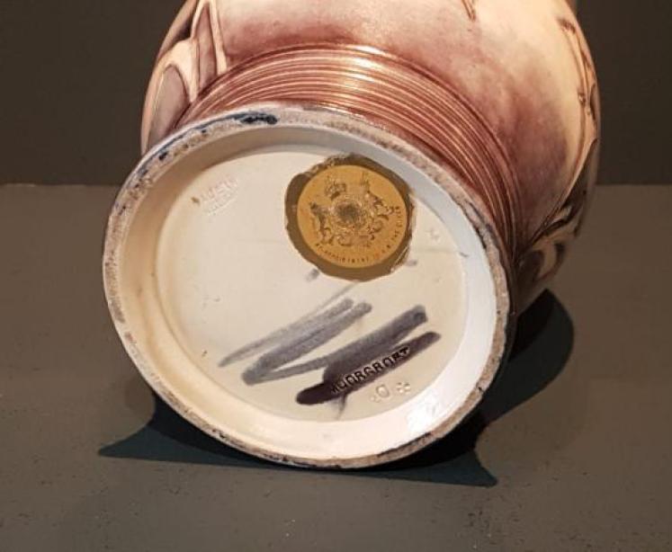 1920's Moorcroft Salt Glazed Fish Jug - Image 6