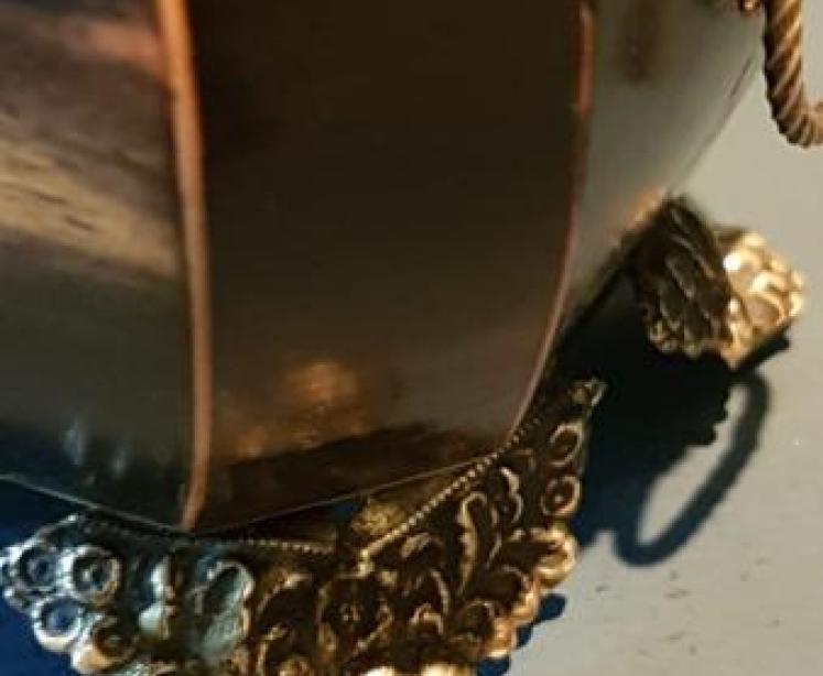 Unusual Regency Minature Tea Caddy - Image 4