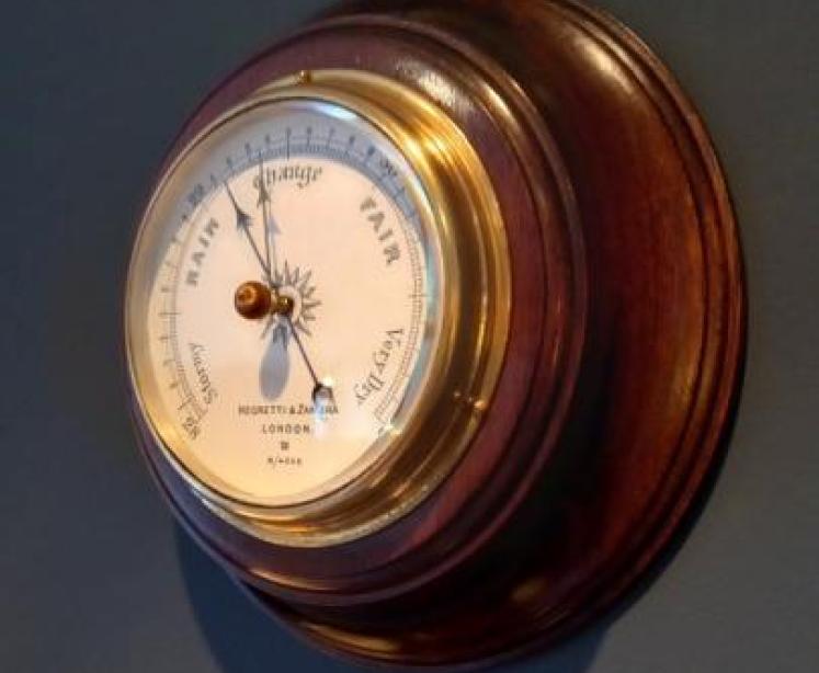 Antique Negretti and Zambra Barometer - Image 1