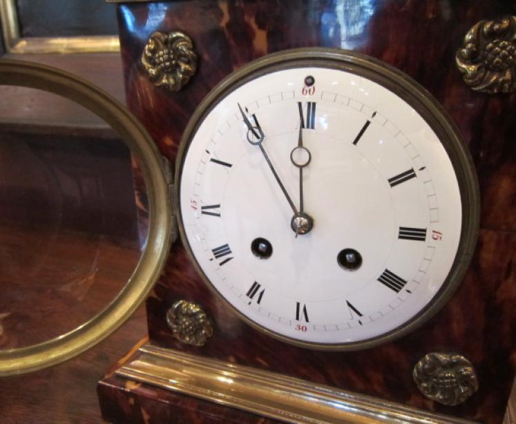 Outstanding 19th Century Tortiseshell & Gilt Clock - Image 3