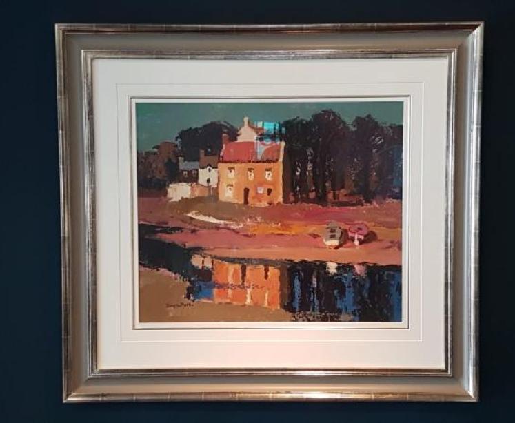 Early Oil on Board by Donald McIntyre - Image 1