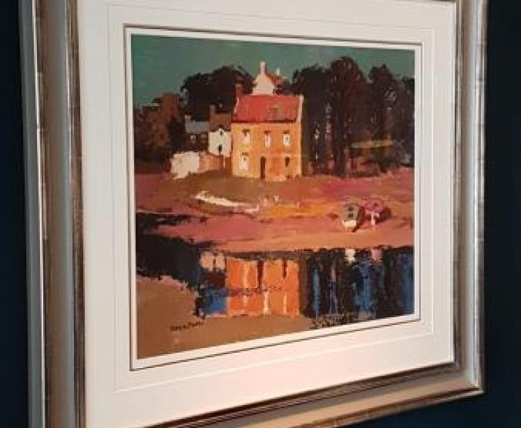 Early Oil on Board by Donald McIntyre - Image 2