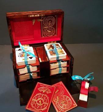 Victorian Coromandel Card Box