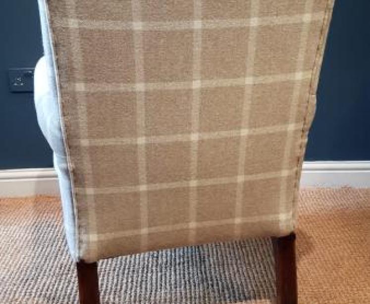 Early Victorian Upholstered Armchair - Image 2