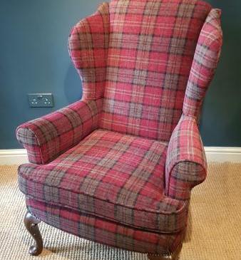 Edwardian Wing Back Arm Chair