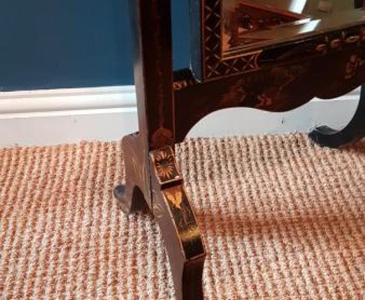 Edwardian Chinoiserie Cheval Mirror - Image 4
