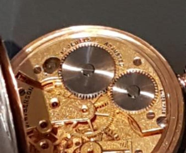 George V 9ct Gold Benson Pocket Watch - Image 5