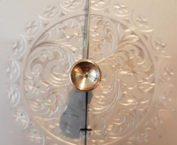 Newton London Silvered Dial Yew Wood Barometer - Image 5