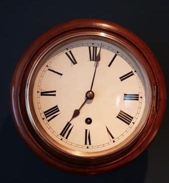 Victorian Walnut 8" Dial Clock