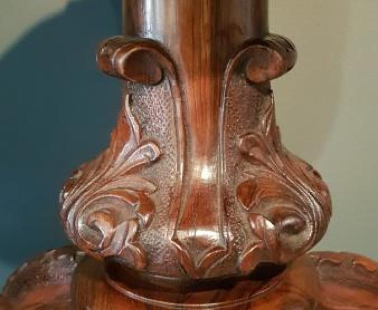 Mid Victorian Rosewood Rise and Fall Stool - Image 4
