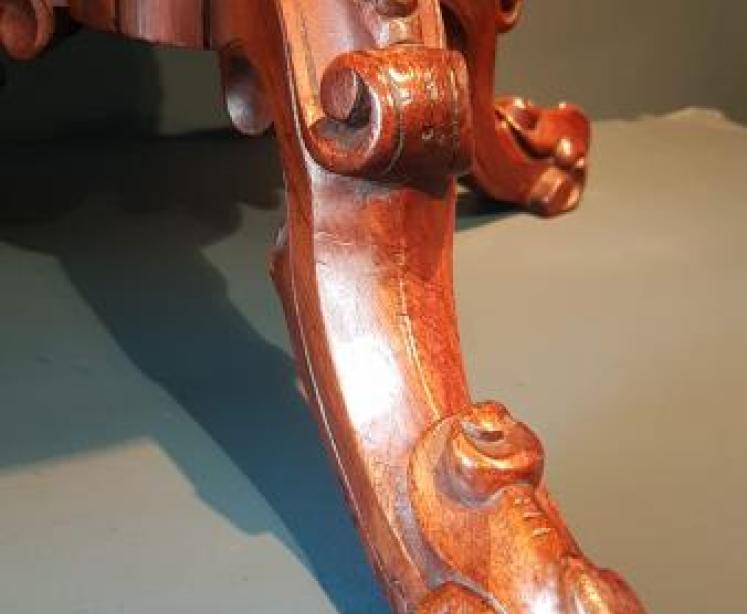 Mid Victorian Rosewood Rise and Fall Stool - Image 5