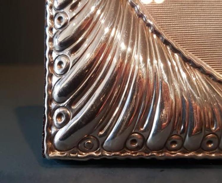 William Comyns Silver Heart Shaped Photo Frame - Image 5