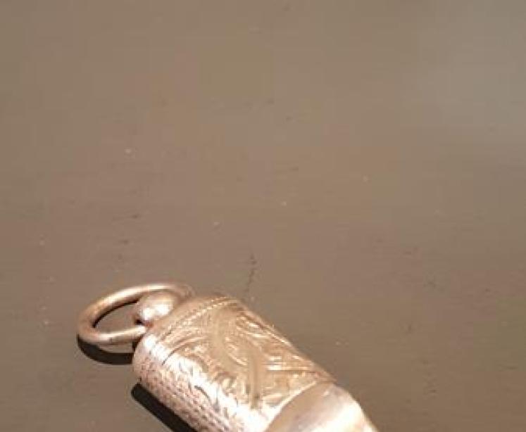 Engraved Silver Whistle - Image 6