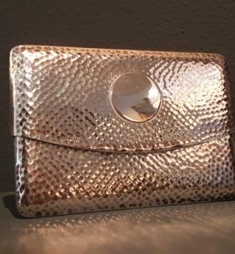 Sampson and Morden Silver Card Wallet