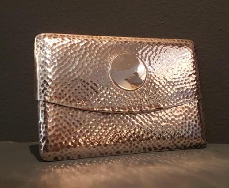 Sampson and Morden Silver Card Wallet - Image 1