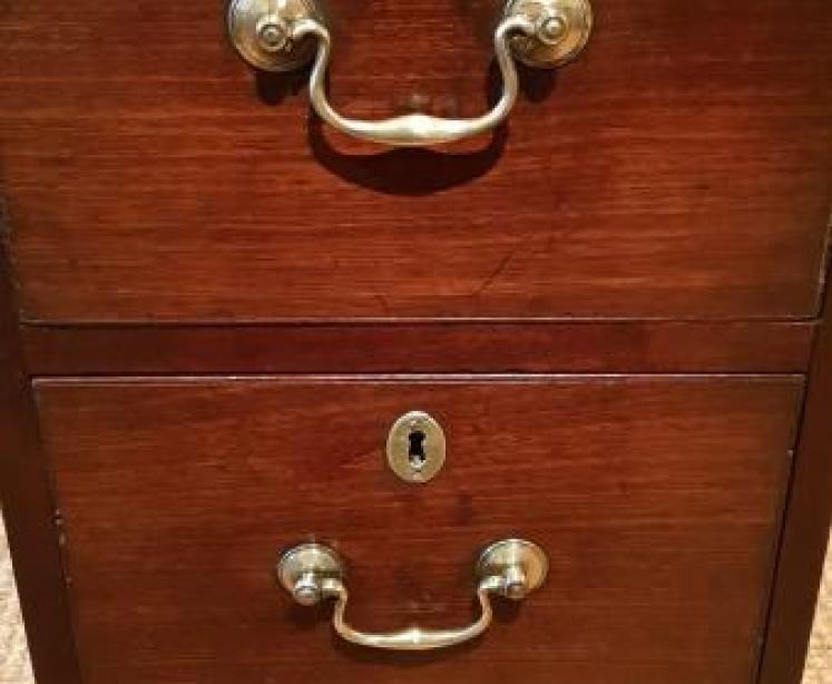 George III Mahogany Estate Chest - Image 5