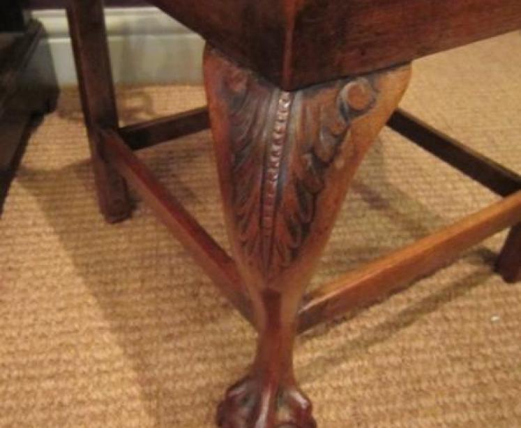 George III Period Mahogany Child's Corner Armchair - Image 4