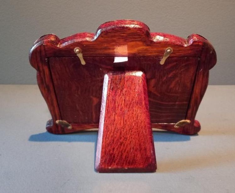 Antique Edwardian Period Silver Shaped Photo Frame - Image 6