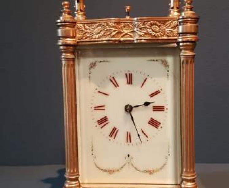 Victorian French Repeating Carriage Clock - Image 1