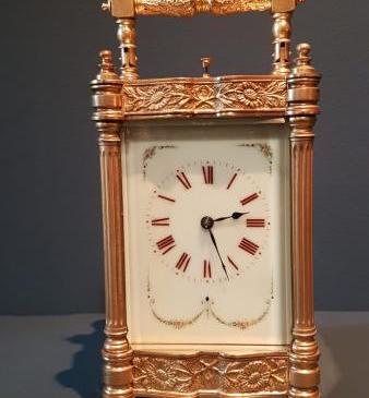 Victorian French Repeating Carriage Clock