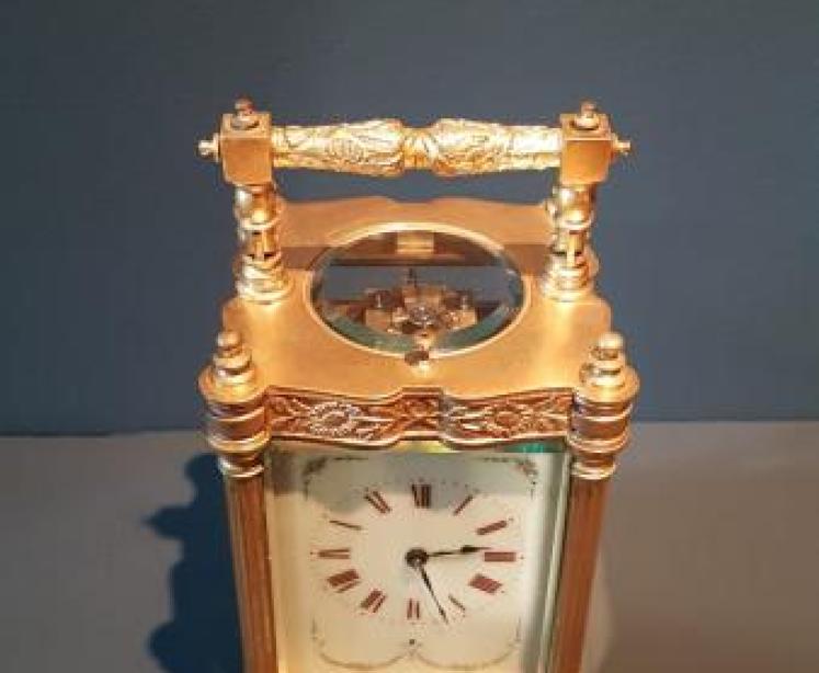 Victorian French Repeating Carriage Clock - Image 2