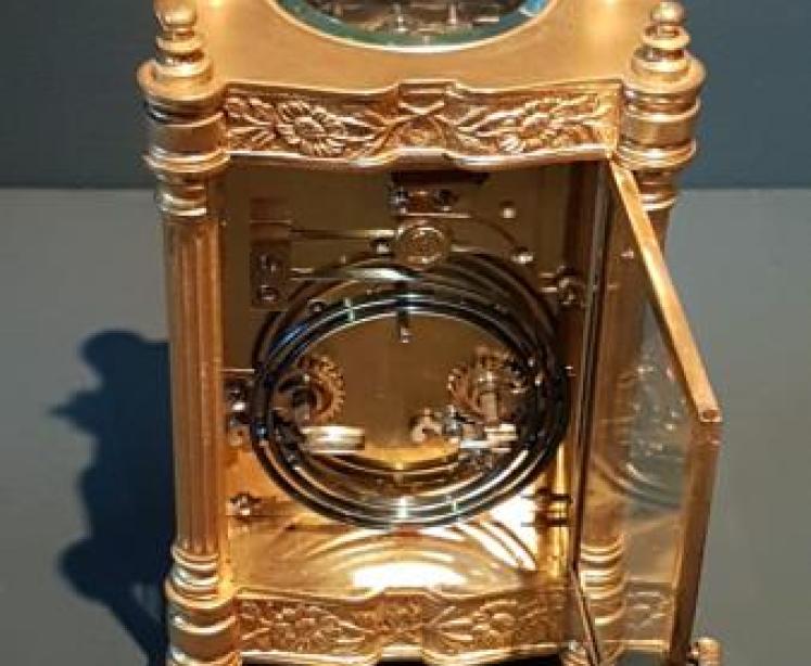 Victorian French Repeating Carriage Clock - Image 4