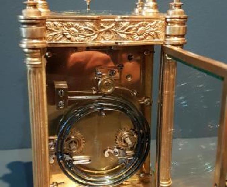 Victorian French Repeating Carriage Clock - Image 5