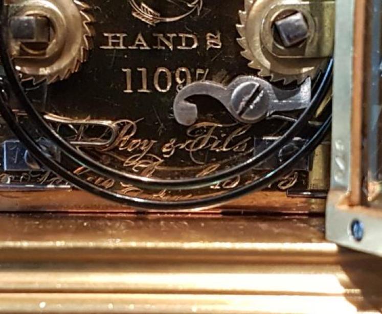 Victorian Leroy of Paris Carriage Clock - Image 3