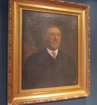 Continental Oil on Canvas Portrait of a Gentleman by Bureni