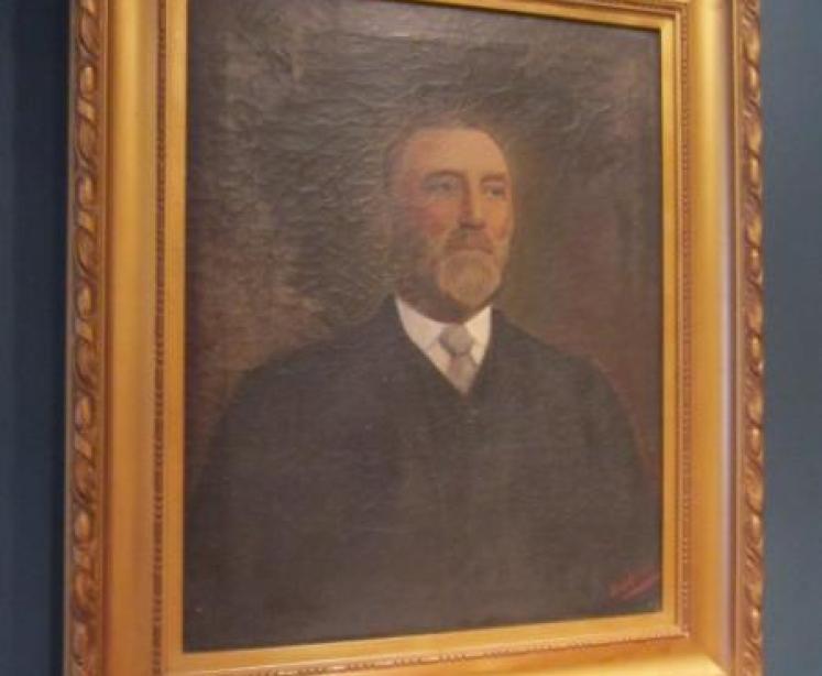 Continental Oil on Canvas Portrait of a Gentleman by Bureni - Image 1