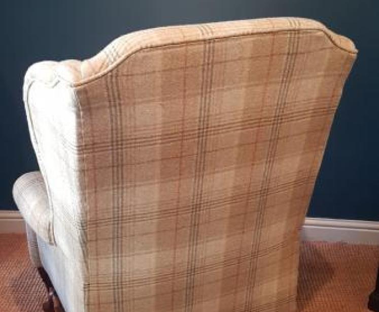 Victorian Wing Back Arm Chair - Image 2