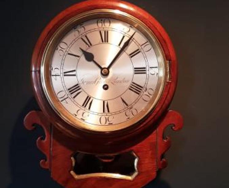 Gibbs London Fusse Drop Dial Wall Clock - Image 1