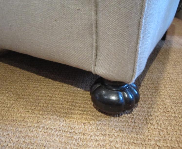 Edwardian Period Three Piece Upholstered Suite - Image 4