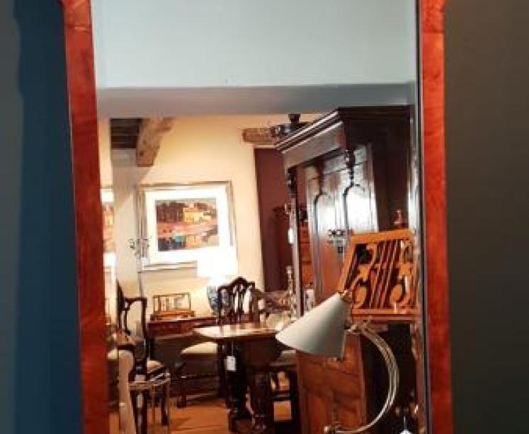 Victorian Walnut Mirror - Image 1