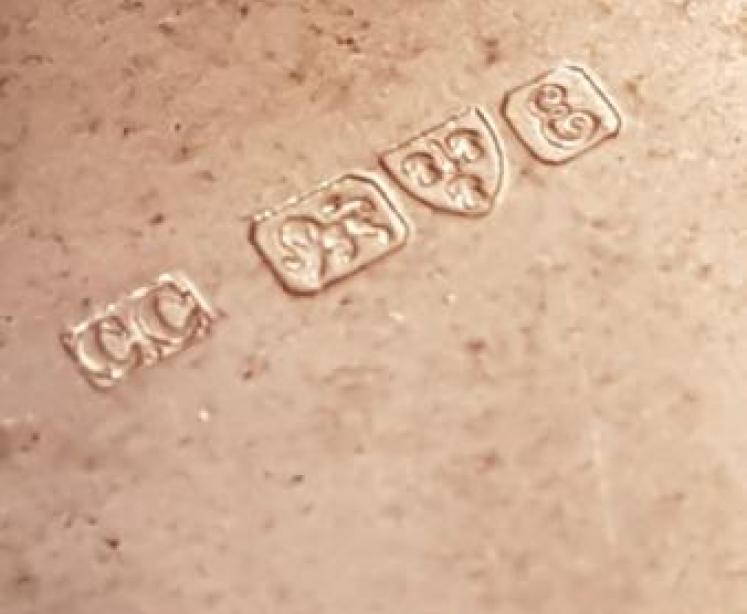 Edwardian Silver Squeeze Tobacco Pebble - Image 4