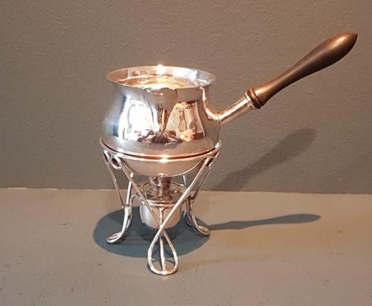 Antique Chester Silver Brandy Warmer - Image 1