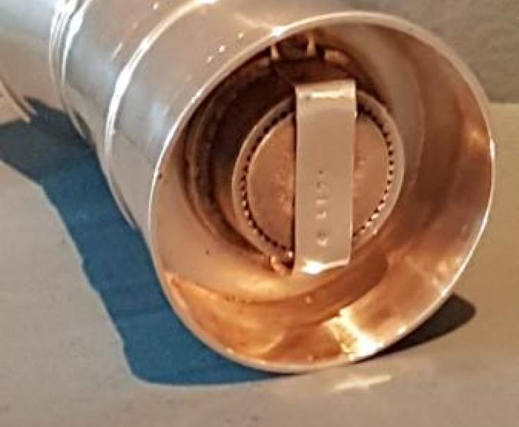 George V Silver Pepper Grinder - Image 4