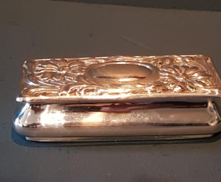 Edwardian Silver Table Box - Image 1