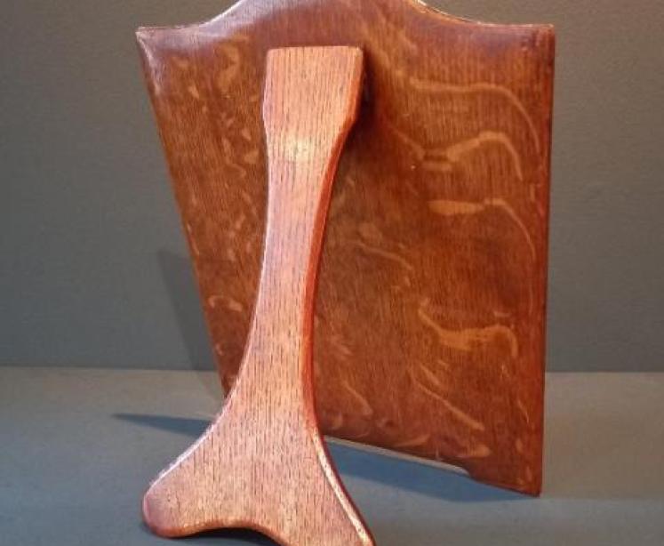 Fine Antique Silver Heart Shaped Table Mirror - Image 7