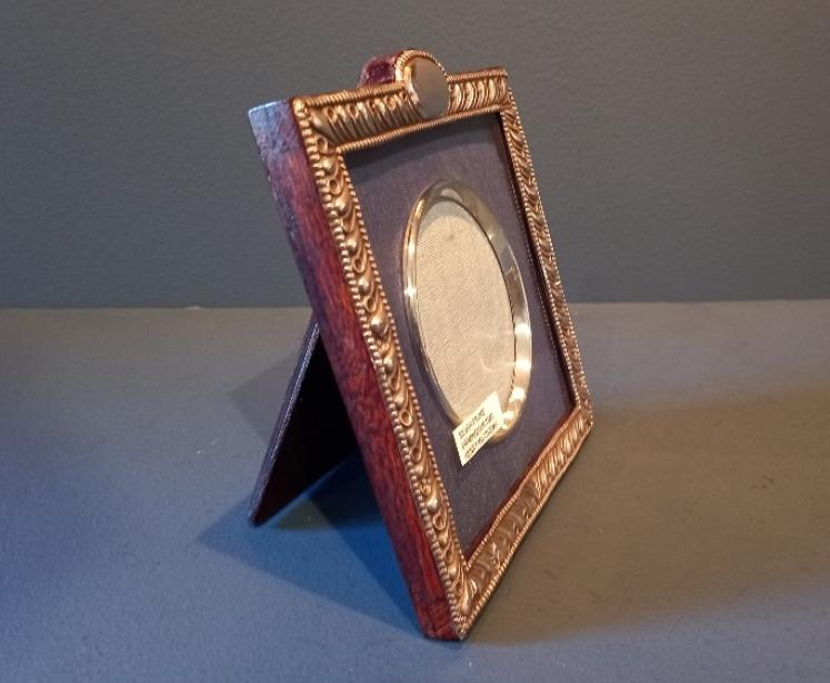 Victorian Silver Square Shaped Photo Frame - Image 7