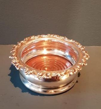 Edwardian Silver Liqueur Coaster