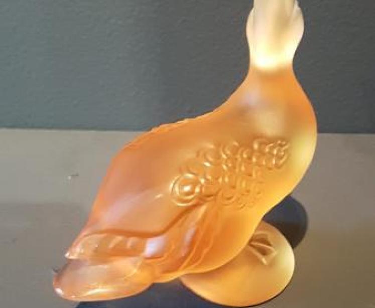 Lalique Amber Duck - Image 2