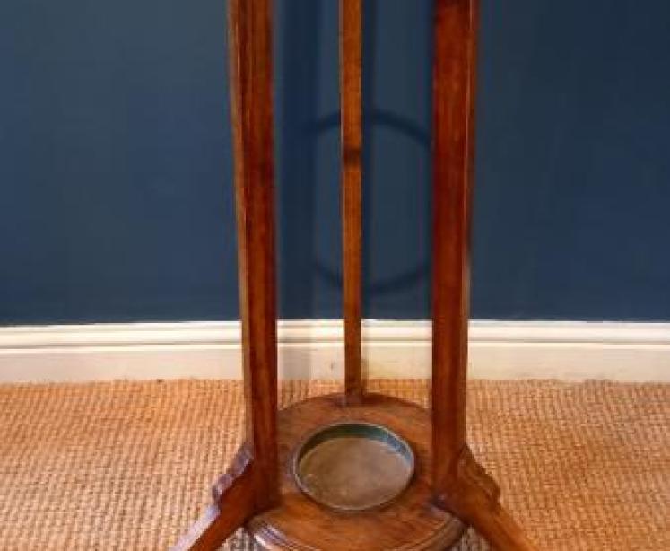 Antique Revolving Coat & Hat Hallstand - Image 6