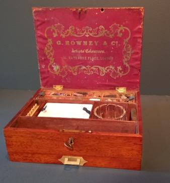 Victorian Mahogany Rowney of London Artist's Box