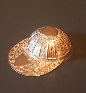 Silver Jockeys Cap Caddy Spoon