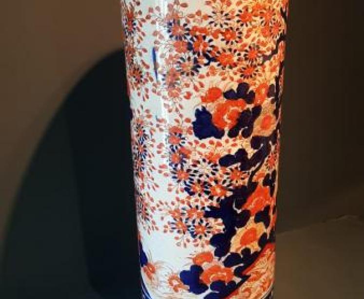 Superb Victorian Imari Stick Stand - Image 4