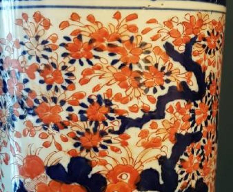 Superb Victorian Imari Stick Stand - Image 5