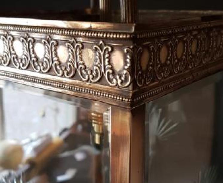 Edwardian Brass Framed Lantern - Image 5